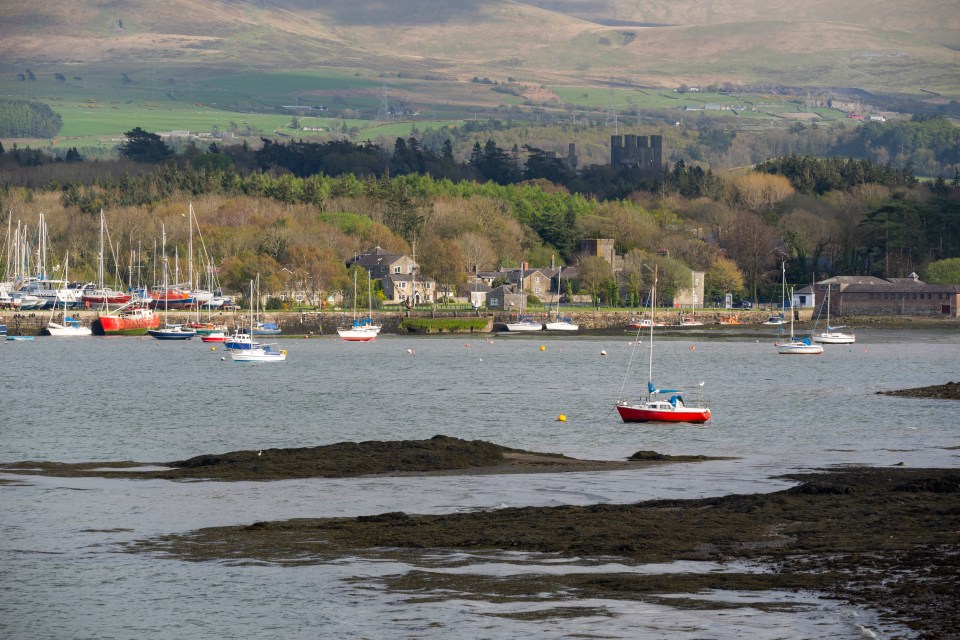 Bangor is located on the mainland side of the Menai Strait.