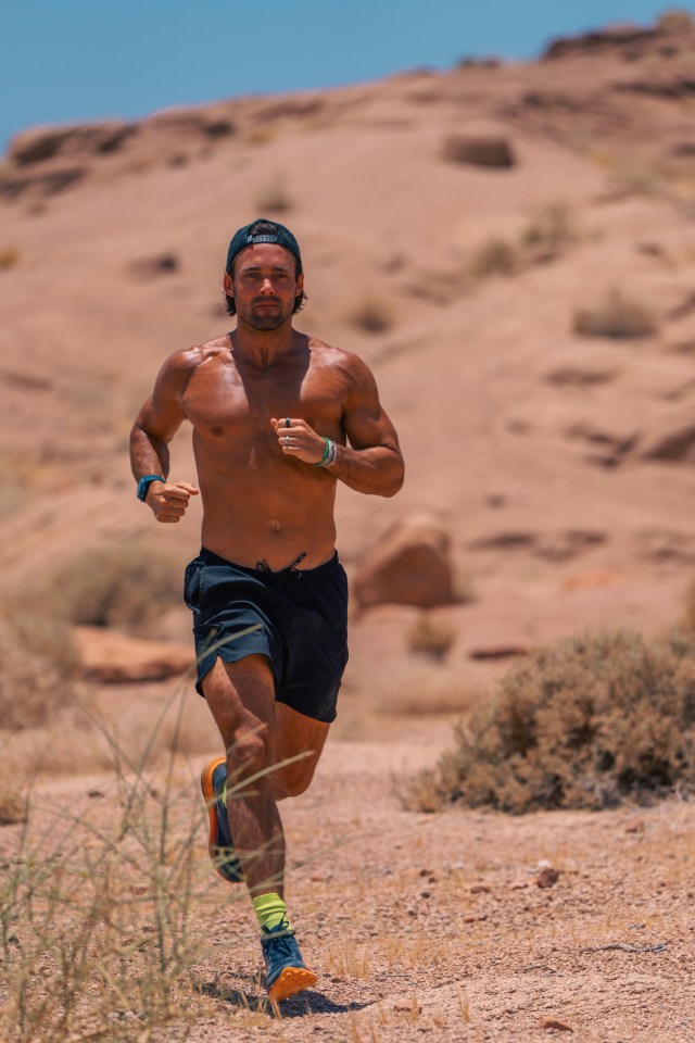 Spencer is now taking on 30 marathons in 30 days in the Jordan desert