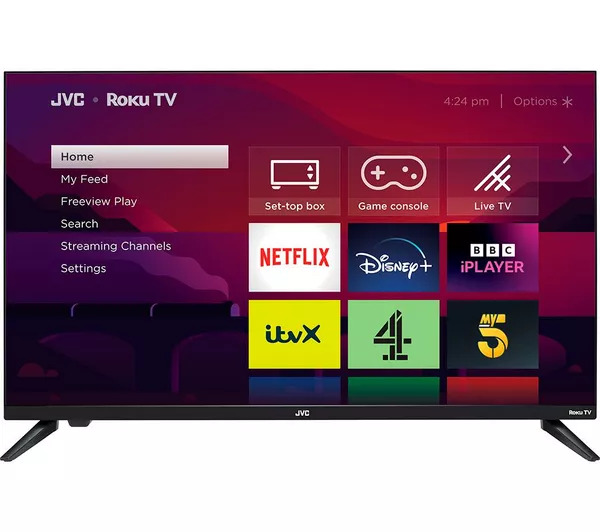 The JVC LT-32CR230 32in Smart HD Ready HDR LED TV has been reduced at Currys