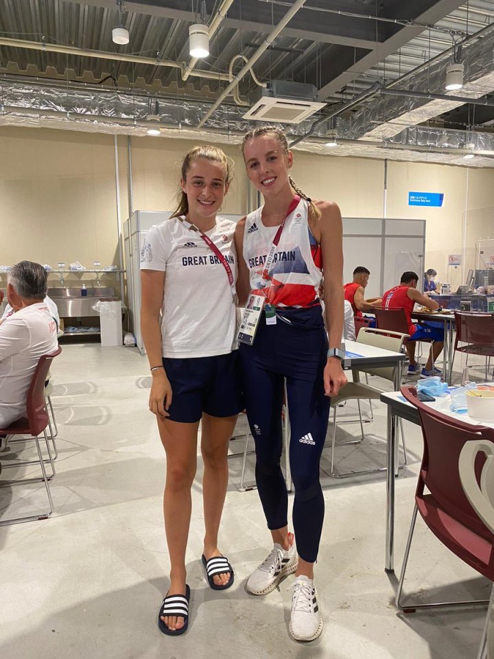 Ella and Keely both represented Great Britain in their teens