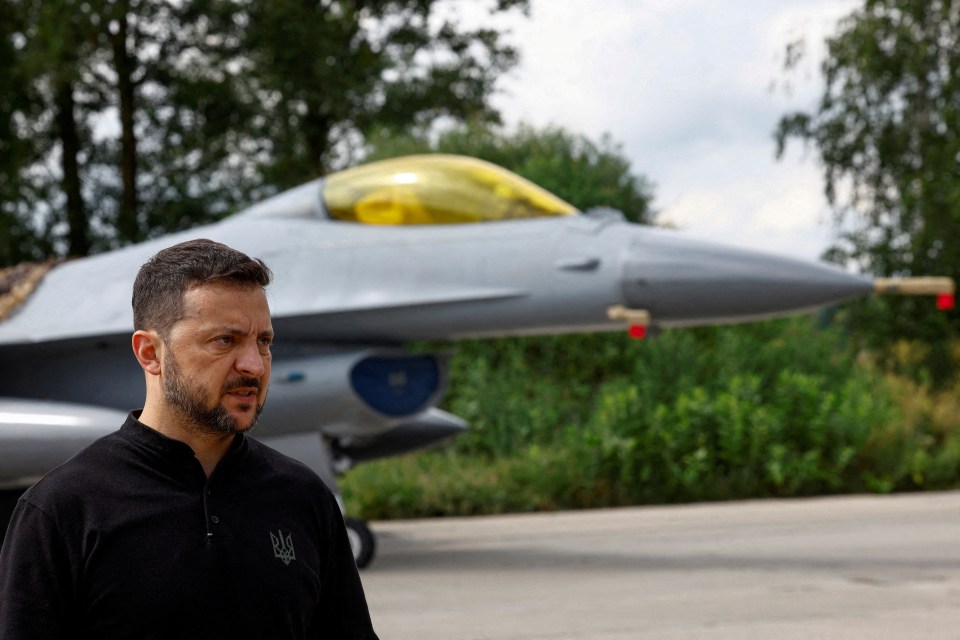 Ukrainian President Volodymyr Zelenskiy confirmed on August 4 his pilots had started flying F-16s.