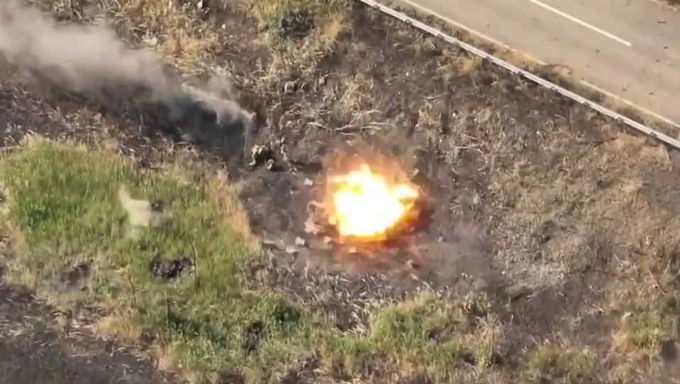 Ukrainian forces have previously taken out Russian troops on frontlines in Ukraine. The National Guard of Ukraine released the footage on Wednesday, July 31, 2024