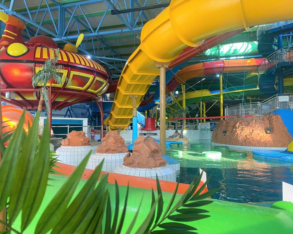 Waterworld in Stoke-on-Trent labels itself the UK's number one indoor tropical aqua park