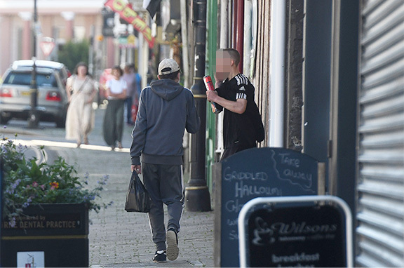 Some attributed blame not to the homeless themselves but the 'hangers on'