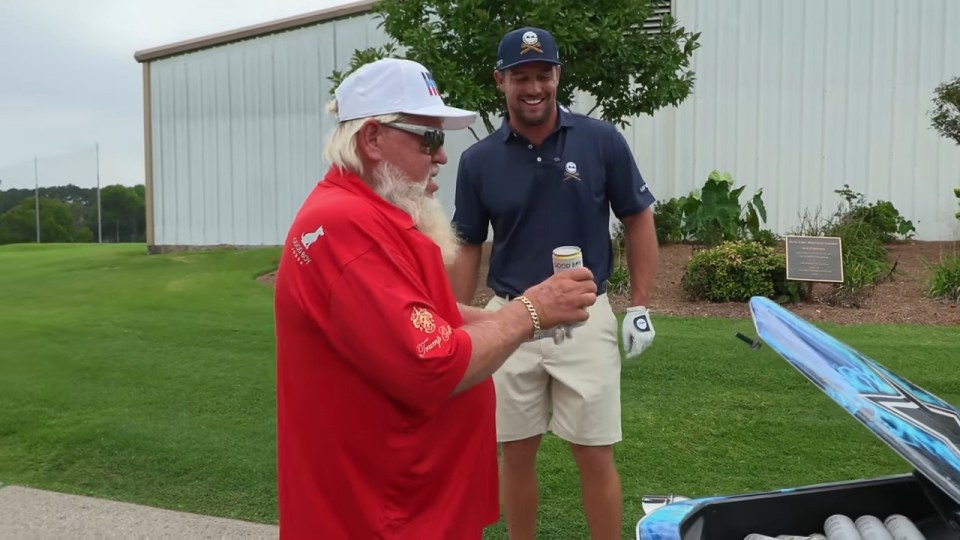 Jonh Daly and Bryson DeChambeau starred together in his 'Break 50' series