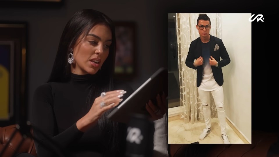 Georgina Rodriguez was not impressed with Cristiano Ronaldo's outfit