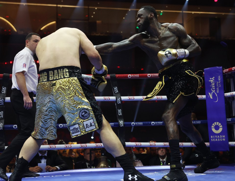 Deontay Wilder is currently on the worst run of his career