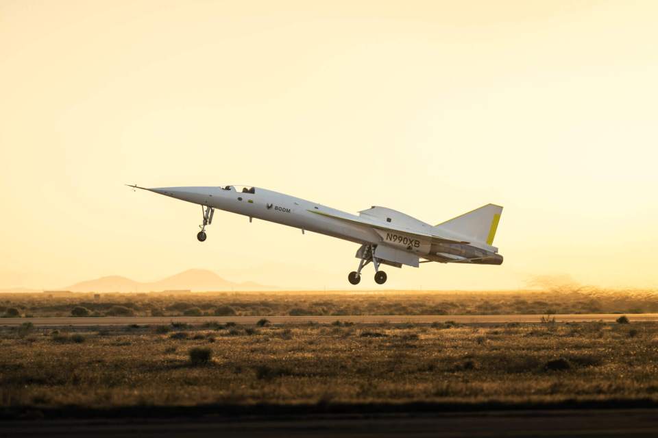 'Son of Concorde' takes its third flight