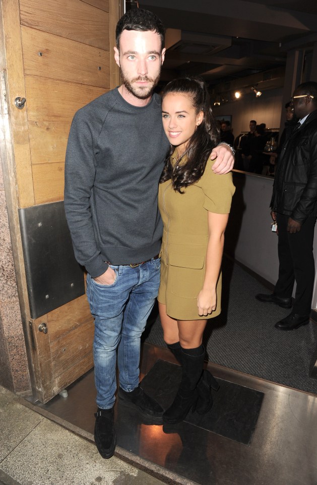 Georgia was with actor Sean Ward before she dumped him