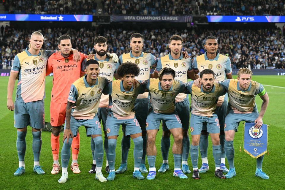 Man City debuted their new fourth kit on Wednesday