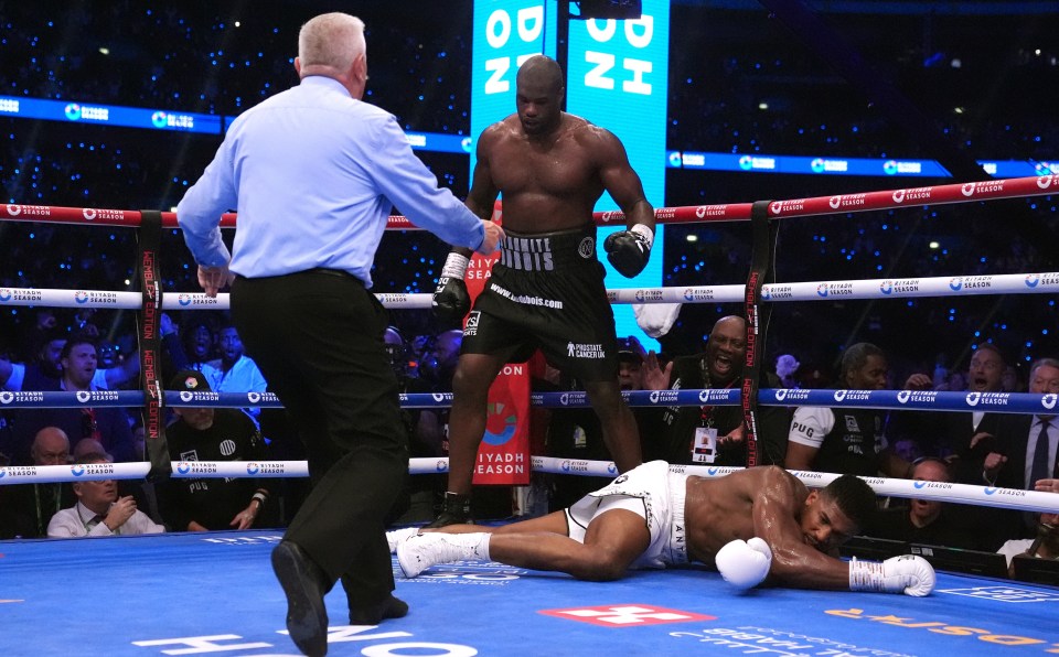 Daniel Dubois knocked Joshua out inside five rounds at Wembley on Saturday night