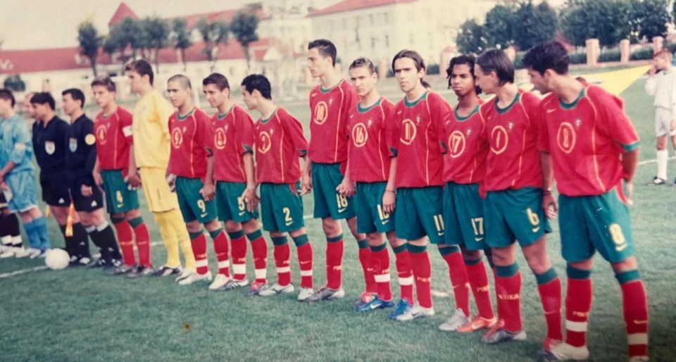 He played for Portugal's age group sides but never earned a senior cap