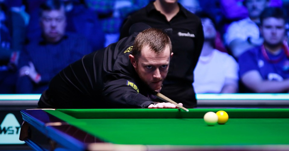 Mark Allen was furious with the conditions of the table at the British Open