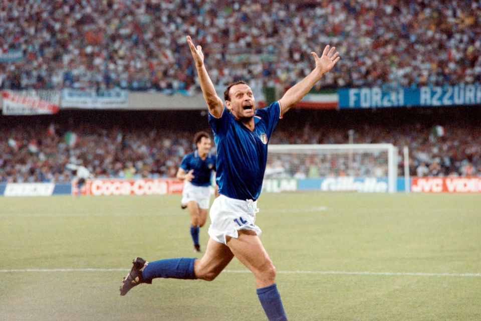 Schillaci denied England a bronze medal at the 1990 World Cup