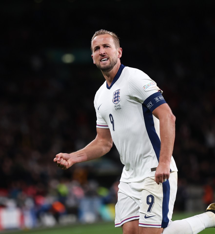 Harry Kane is edging closer to a century of England goals