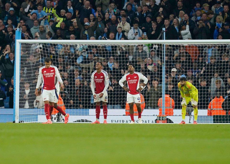 John Stones' scrappy stoppage-time equaliser broke Arsenal hearts