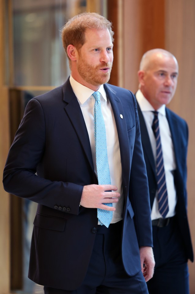 Prince Harry at the WellChild Awards in London on Monday