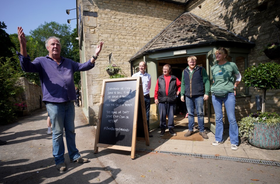 He opened the £1million pub last month