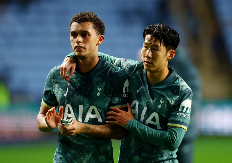 Johnson seemed downbeat as he applauded the fans with Son Heung-Min at full-time