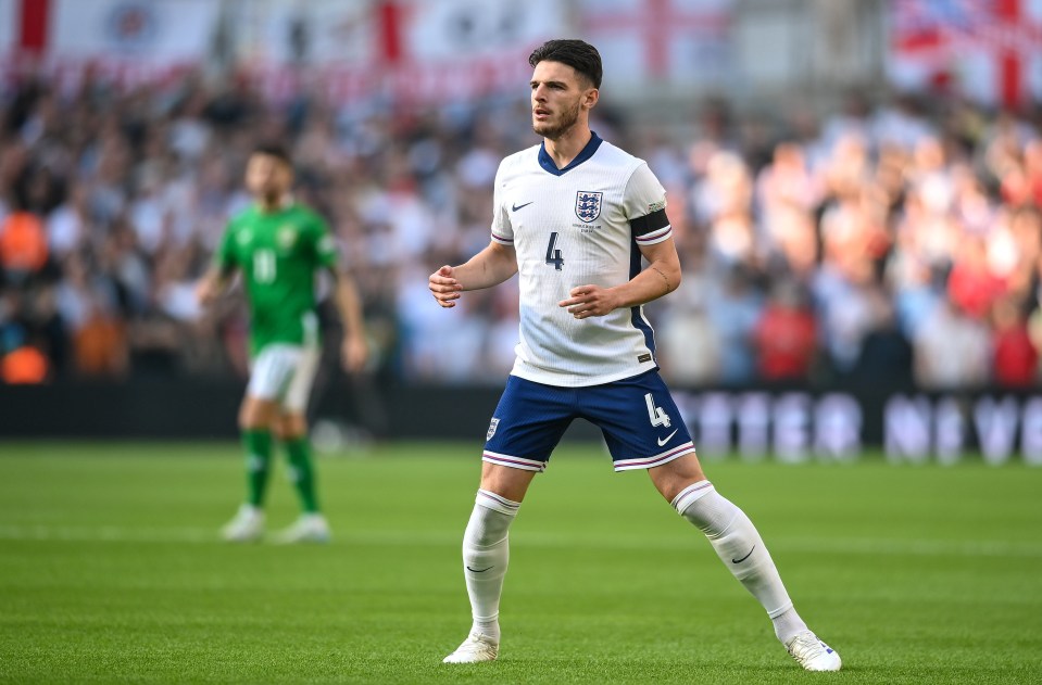 Declan Rice was booed by Ireland fans