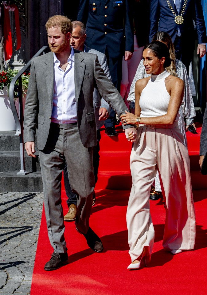 Meghan appears to be dictating Harry's public appearances says Hugo Vickers