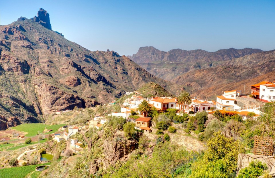 Tejeda in Gran Canaria (stock)