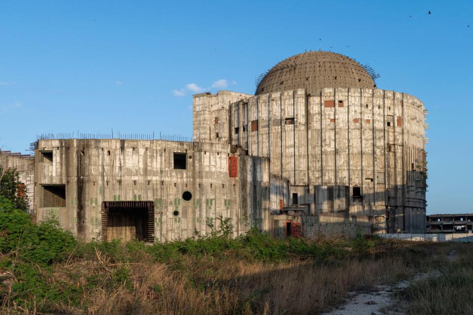 It was left unfinished after the Chernobyl disaster