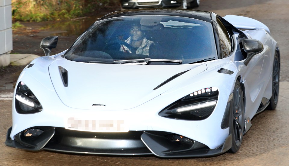 As well as a £360,000 McLaren 765 Long Tail