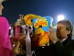 Kevin Keegan appeared in an ad for Sugar Puffs