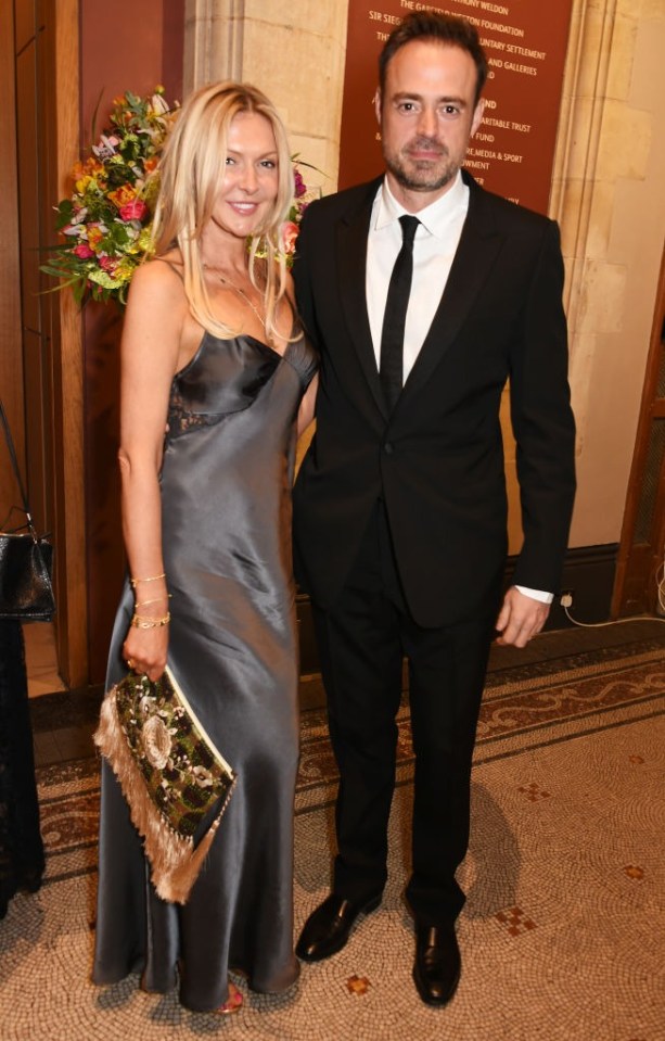 Jamie Theakston with his wife Sophie Siegle