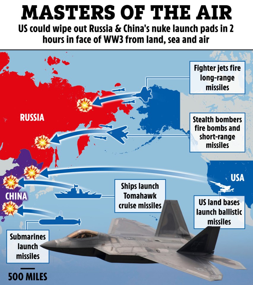 a map showing the masters of the air between russia and china