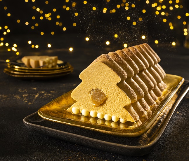 Sainsbury's golden forest dessert is a delightful centre piece