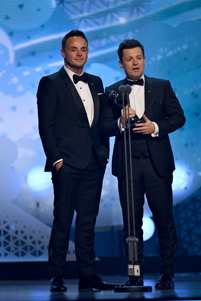 Ant and Dec picked up the gong for the 23rd year in a row