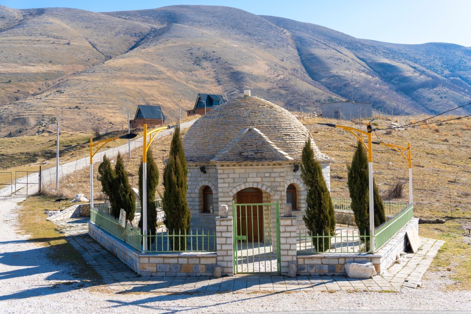 A small mosque of the Bektashi Order in Albania