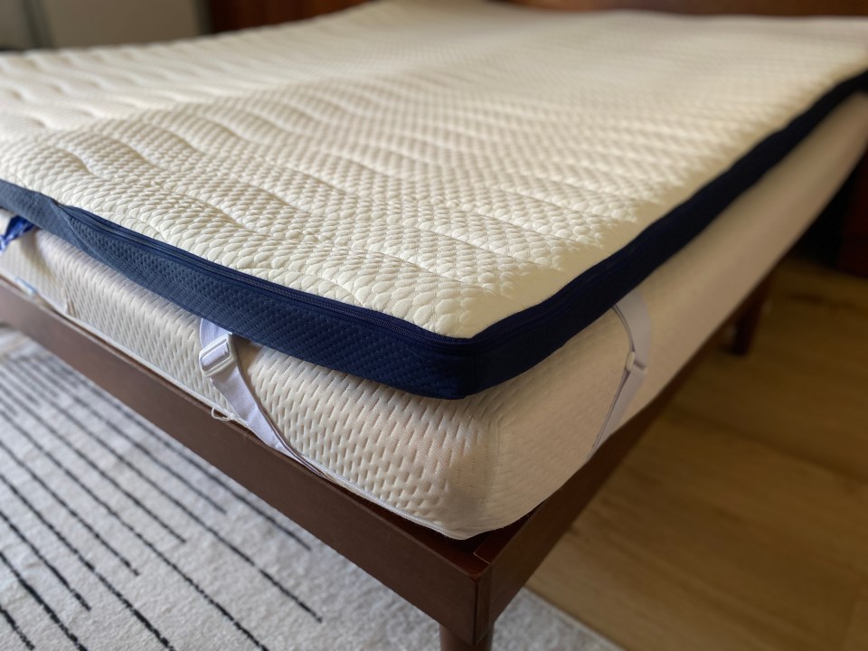 The Mattress Topper Company Seriously Comfortable Cool Revolution Mattress Topper