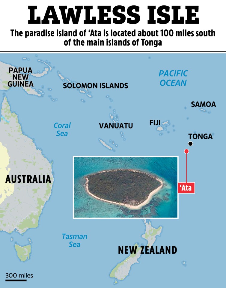 a map showing the location of lawless isle