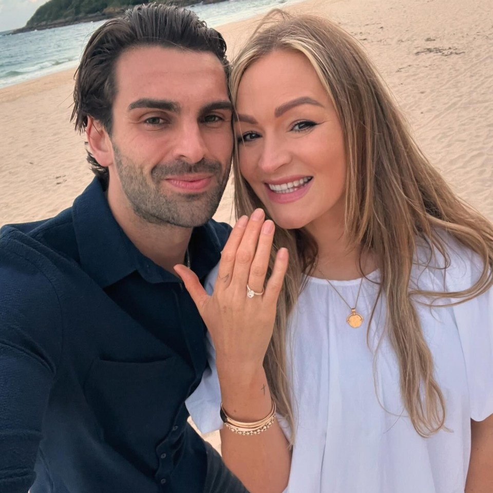 Laura Woods has announced her engagement to Adam Collard