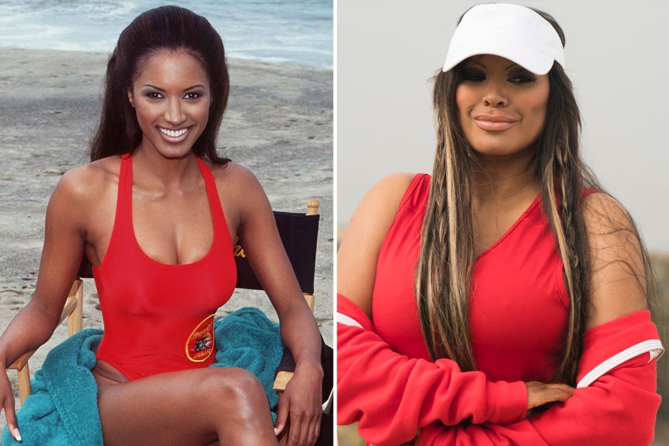 Traci Bingham was the first Black actress to don the red swimsuit on Baywatch and a Playboy staple