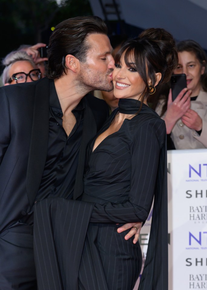 Mark and Michelle give signals to Strictly Come Dancing with their PDA