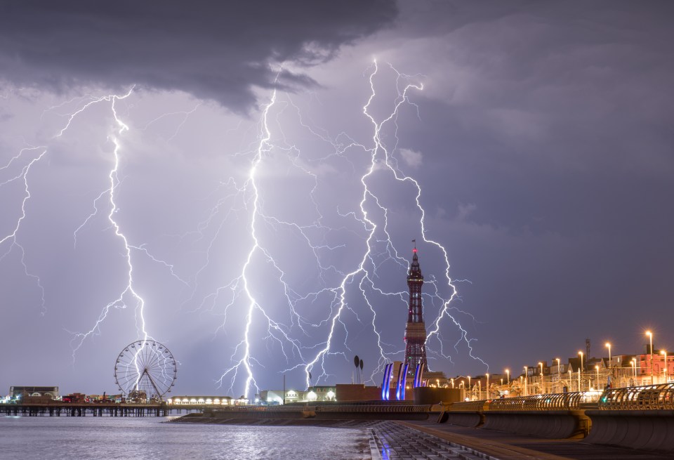 Thunderstorms are set to batter much of southwest England and Wales both today and tomorrow