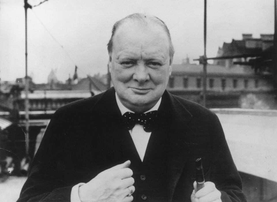 Winston Churchill led Britain against Hitler during World War Two