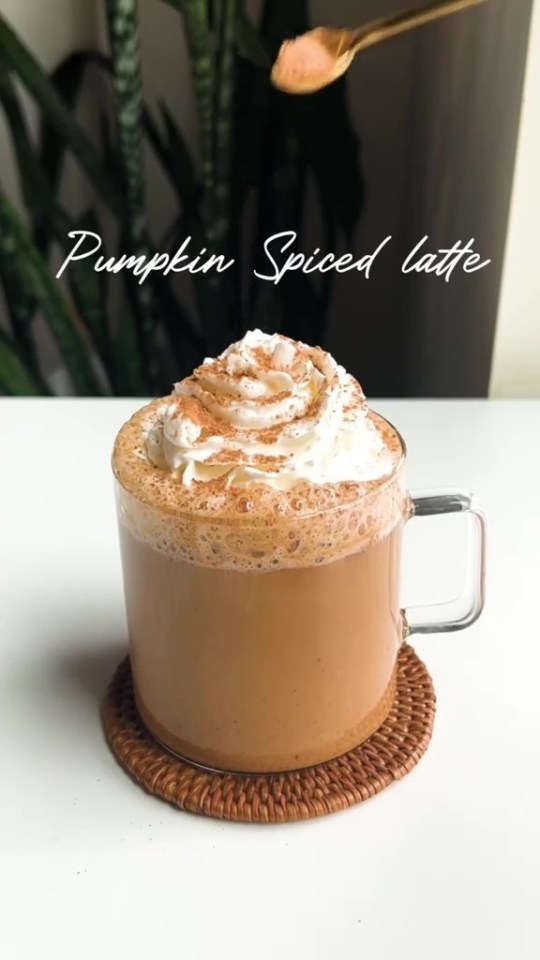 Pumpkin spice season is here!