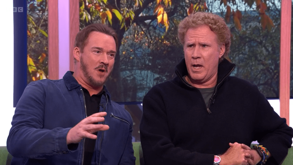 Russell briefly sang with actor Will Ferrell