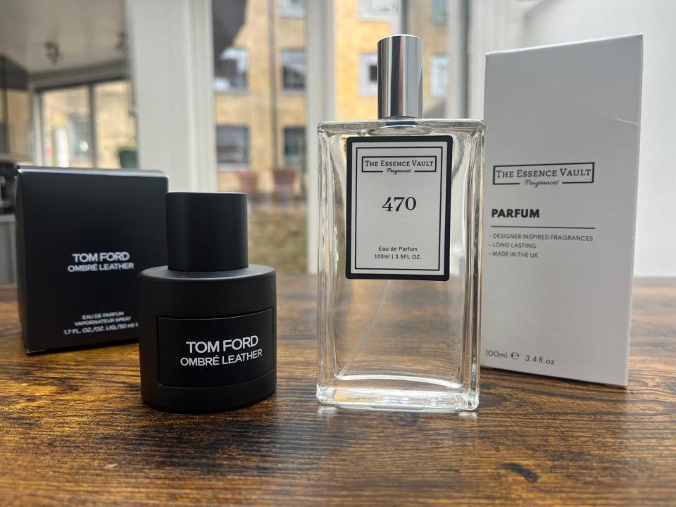 I tested Tom Ford's original Ombre Leather perfume against the Essence Vault's version