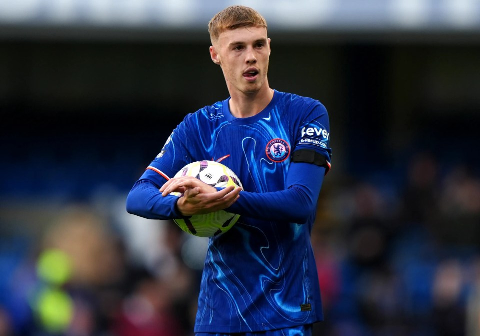 Palmer took another match ball home after a sensational display