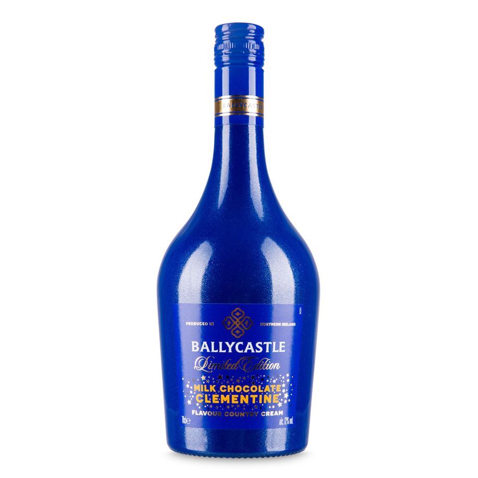 Shoppers are going wild over the Ballycastle chocolate clementine cream liqueur