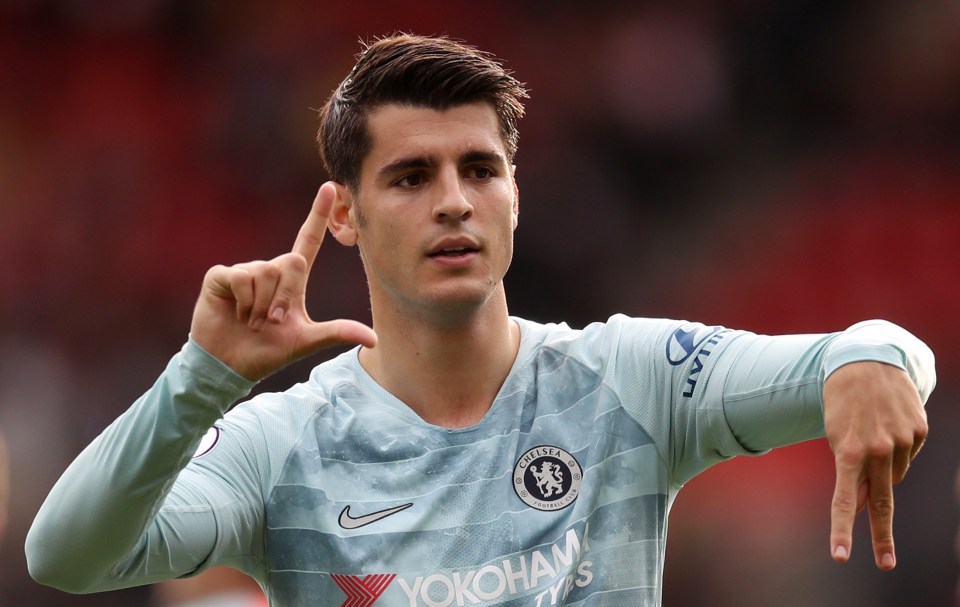 Alvaro Morata struggled to impress at Chelsea