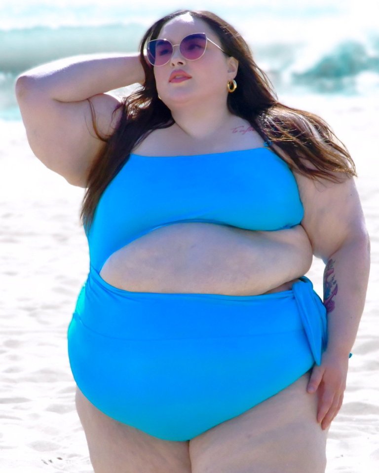 Aly Avina spoke about the challenges and triumphs she has experienced as a plus-size swimwear model