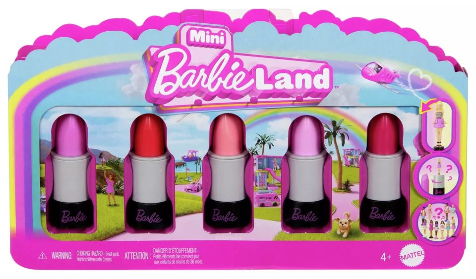 Mini Barbieland Fashionista Pack will be perfect for fashion-forward kids