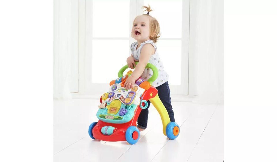 The retailer is also selling a baby walker for £22.50